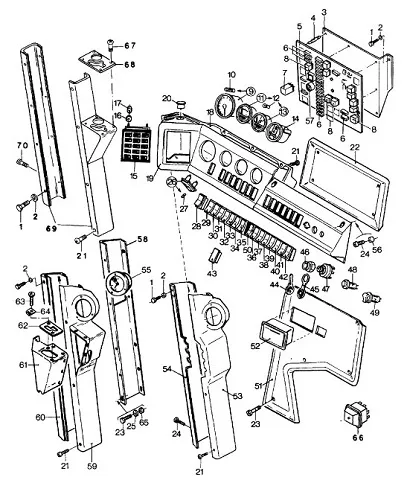 89812114 - блок контрольных ламп