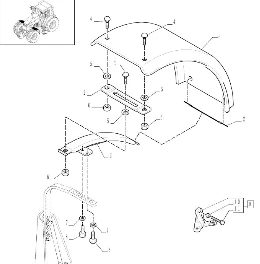 87579460 - брызговик